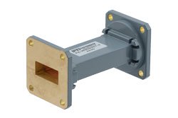 WR-90 商用级直波导，3英寸，UG-39/U法兰，8.2 GHz ~ 12.4 GHz