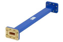 WR-90 商用级直波导，12英寸，CPR-90G法兰，8.2 GHz ~ 12.4 GHz