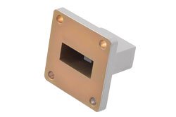 WR-90 波导负载，2 W，9 GHz~10 GHz，铝材质，UG 方盖法兰