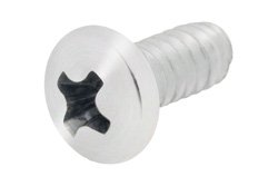 4-40 Zinc Plated Screw 0.25 Inch Long Phillips in 100 Each Packages