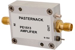 13 dBm P1dB, 10 MHz to 3 GHz, Gain Block Amplifier, 20 dB Gain, 2.7 dB NF, SMA