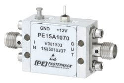0.8 dB NF Low Noise Amplifier, Operating from 1 GHz to 4 GHz with 20 dB Gain, 22 dBm Psat and SMA