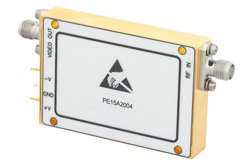 6 GHz to 18 GHz, Log Amplifier, 50 mV/dB Log Slope, 40 dBm Log Range, SMA