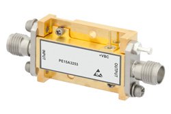 低噪声宽带放大器，P1dB 14 dBm，500 MHz至20 GHz，增益14 dB，噪声系数3 dB，SMA
