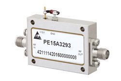 2.5 dB NF, 6 GHz to 12 GHz, Low Noise Broadband Amplifier, 30 dB Gain, SMA