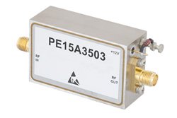 44 dB Gain, 1 Watt P1dB, 2 GHz to 6 GHz, Broadband High Gain Amplifier, 39 dBm IP3, 5 dB NF, SMA