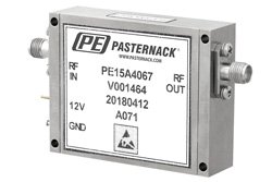 27 dBm Psat, 26.5 GHz to 40 GHz, Medium Power Amplifier, 2.92mm, 35 dB Gain, 10 dB NF