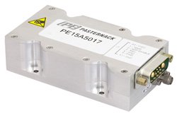 高功率高增益放大器，增益 43 dB，饱和输出功率10瓦，700 MHz至6 GHz，GaN，SMA