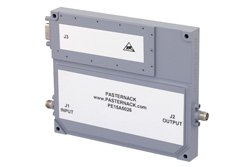 高功率高增益放大器，增益50 dB，饱和输出功率50瓦，噪声系数10 dB，1 GHz至3 GHz，GaN，SMA