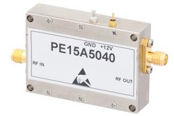 6 Watt P1dB, 800 MHz to 960 MHz, High Power Amplifier, SMA Input, SMA Output, 30 dB Gain, 50 dBm IP3, 3 dB NF