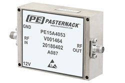 10 Watt P1dB, 8 GHz to 12 GHz, High Power Amplifier, SMA, 30 dB Gain, 47 dBm IP3