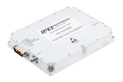 高功率氮化镓（GaN）放大器，增益43 dB，饱和功率20瓦，6 GHz~10 GHz，SMA，AB类