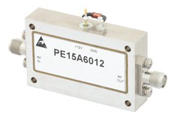 40 dB Gain, 19 dBm Psat, 6 GHz to 18 GHz, Limiting Amplifier, -20 to 20 dBm Pin, SMA