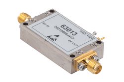 宽带低噪声放大器，1 KHz~1000 MHz，增益 50 dB，噪声系数 1 dB，+12V，SMA
