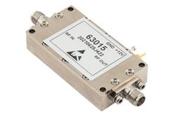宽带低噪声放大器，100 MHz~18 GHz，增益 38 dB，噪声系数 3 dB，12V，SMA