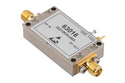输入保护低噪声放大器，20 MHz~3000 MHz，射频输入功率 1 瓦，增益 25 dB，噪声系数 1.7 dB，12V，SMA