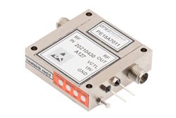 40 dB可变增益放大器，P1dB 10 dBm，1 GHz~40 GHz，增益控制 20 dB，噪声系数5 dB，2.92mm