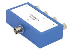 4 Way BNC Power Divider From 10 MHz to 1,000 MHz Rated at 1 Watt