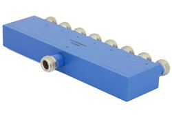 50 Ohm 8 Way N Power Divider From 2 MHz to 500 MHz Rated at 1 Watts