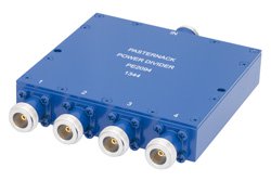 4 Way N Wilkinson Power Divider From 690 MHz to 2.7 GHz Rated at 10 Watts