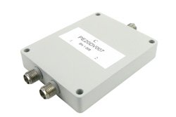 2 Way SMA Power Divider from 698 MHz to 2.7 GHz Rated at 10 Watts