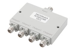 4 Way 2.92mm Power Divider from 18 GHz to 40 GHz Rated at 20 Watts