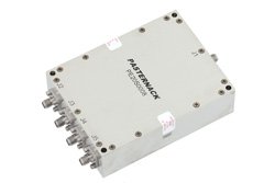 4 Way Broadband Combiner from 800 MHz to 2.5 GHz SMA