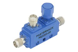 Directional 20 dB SMA Coupler From 2.6 GHz to 5.2 GHz Rated to 50 Watts
