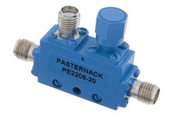 Directional 20 dB SMA Coupler to 16 GHz Rated to 50 Watts