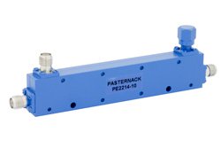 Directional 10 dB SMA Coupler From 1 GHz to 18 GHz Rated To 25 Watts