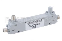 Directional 10 dB SMA Coupler From 1 GHz to 4 GHz Rated to 50 Watts