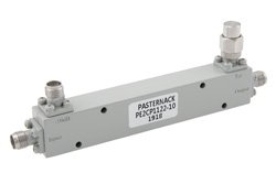 10 dB 2.92mm 定向耦合器，1 GHz ~ 40 GHz ，额定功率为 20 瓦