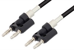 Banana Plug to Banana Plug Cable Using RG58 Coax