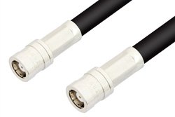 75 Ohm SMB Plug to 75 Ohm SMB Plug Cable Using 75 Ohm RG59 Coax, RoHS