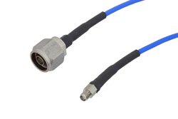 SMA Female to N Male Precision Cable 36 Inch Length Using 160 Series Coax, RoHS