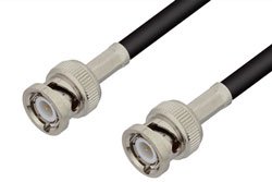 BNC Male to BNC Male Cable Using RG58 Coax