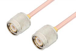 TNC Male to TNC Male Cable 36 Inch Length Using RG402 Coax, RoHS