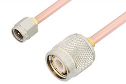 SMA Male to TNC Male Cable 36 Inch Length Using RG402 Coax