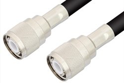 HN Male to HN Male Cable Using RG214 Coax, RoHS