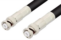 MHV Male to MHV Male Cable Using RG8 Coax, RoHS