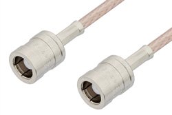 75 Ohm SMB Plug to 75 Ohm SMB Plug Cable Using 75 Ohm RG179 Coax, RoHS