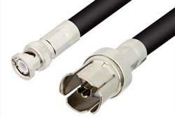 GR874 Sexless to BNC Male Cable 24 Inch Length Using RG214 Coax