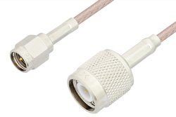 SMA Male to TNC Male Cable 72 Inch Length Using RG316 Coax