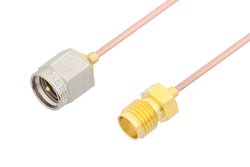 SMA Male to SMA Female Cable 60 Inch Length Using PE-047SR Coax