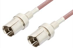 GR874 Sexless to GR874 Sexless Cable 12 Inch Length Using RG142 Coax, RoHS