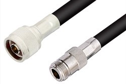 N Male to N Female Cable 48 Inch Length Using RG213 Coax