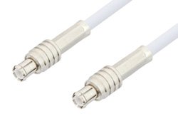 MCX Plug to MCX Plug Cable 12 Inch Length Using RG188 Coax