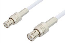 MCX Plug to MCX Plug Cable 12 Inch Length Using RG196 Coax