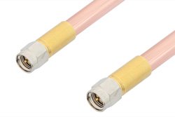 SMA Male to SMA Male Cable 12 Inch Length Using RG401 Coax