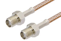 SMA Female to SMA Female Cable 60 Inch Length Using RG316 Coax